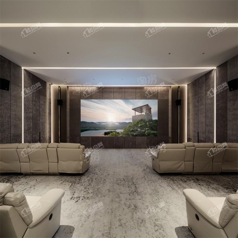 中铁阅山湖 云著实景图