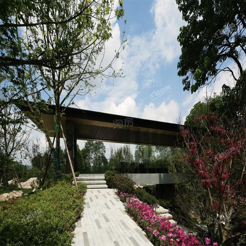 中铁阅山湖 云著实景图