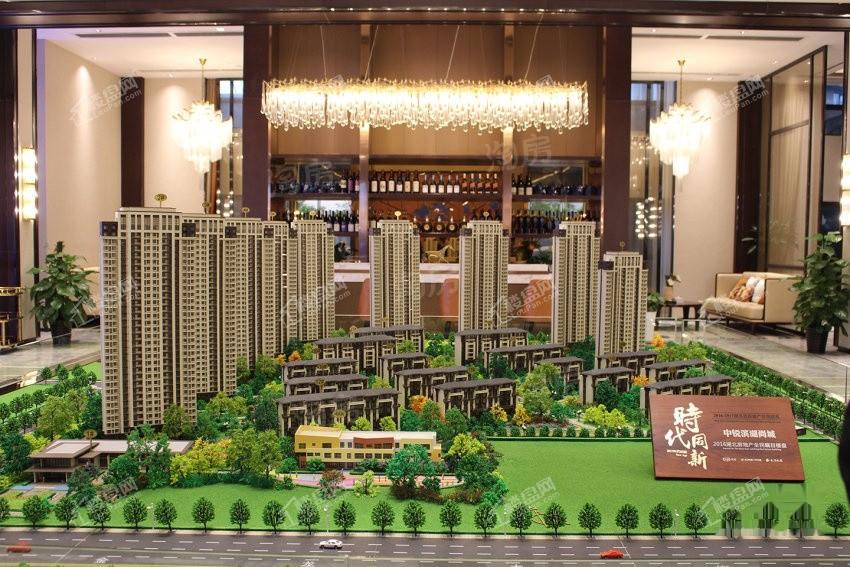 中锐滨湖尚城实景图