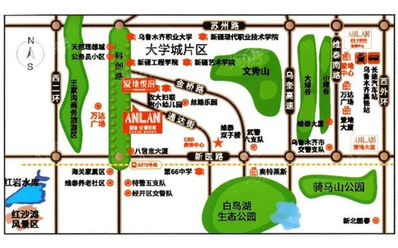 位置图