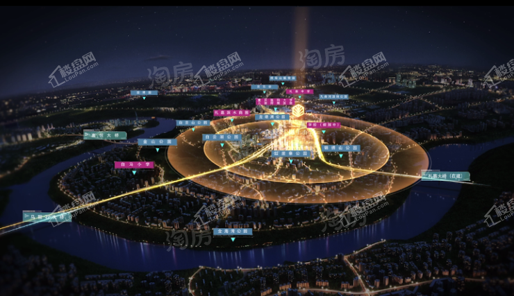 碧桂园金茂金科樾千山位置图