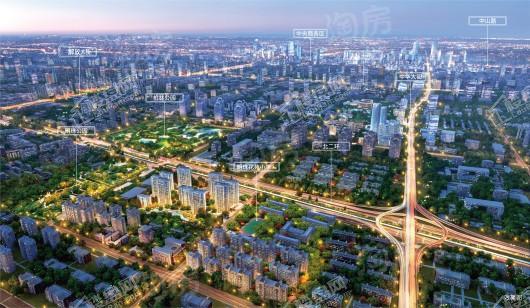 嘉实·万科公园都会效果图