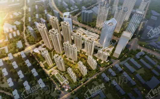 华发中城荟二期中央首府效果图