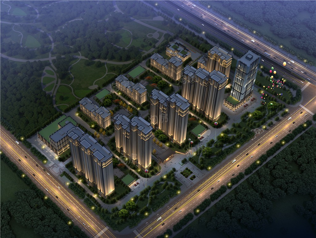 天福·九熙府效果图
