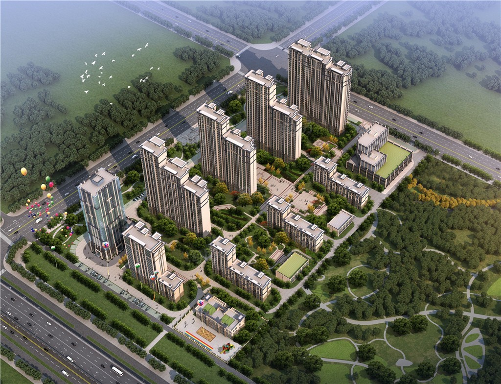 天福·九熙府效果图