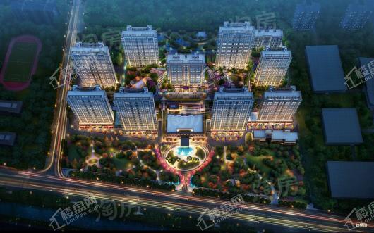 嘉实·万科公园都会效果图