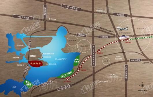 观湖御景位置图