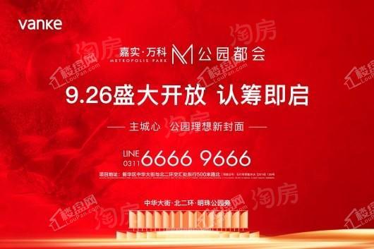 嘉实·万科公园都会效果图