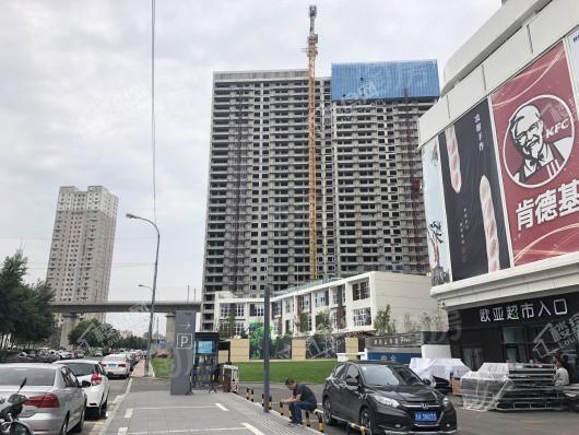 万科翡翠滨江实景图