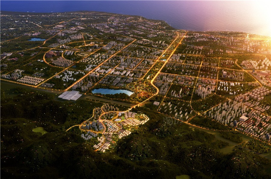 中国铁建山语桃源效果图