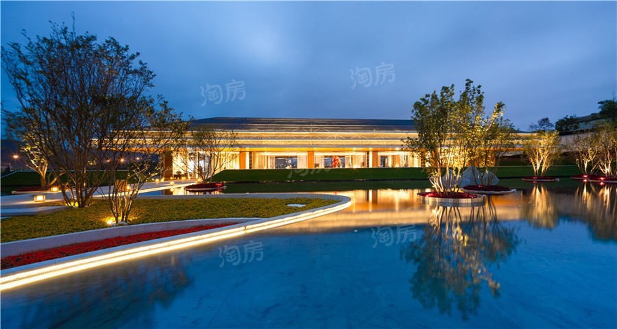 中国铁建山语桃源实景图