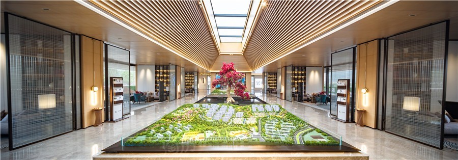 中国铁建山语桃源实景图