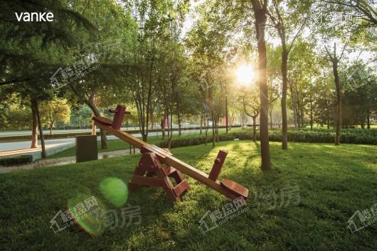 嘉实·万科公园都会实景图