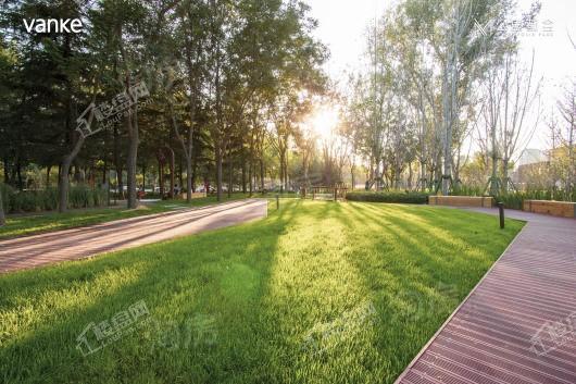嘉实·万科公园都会实景图