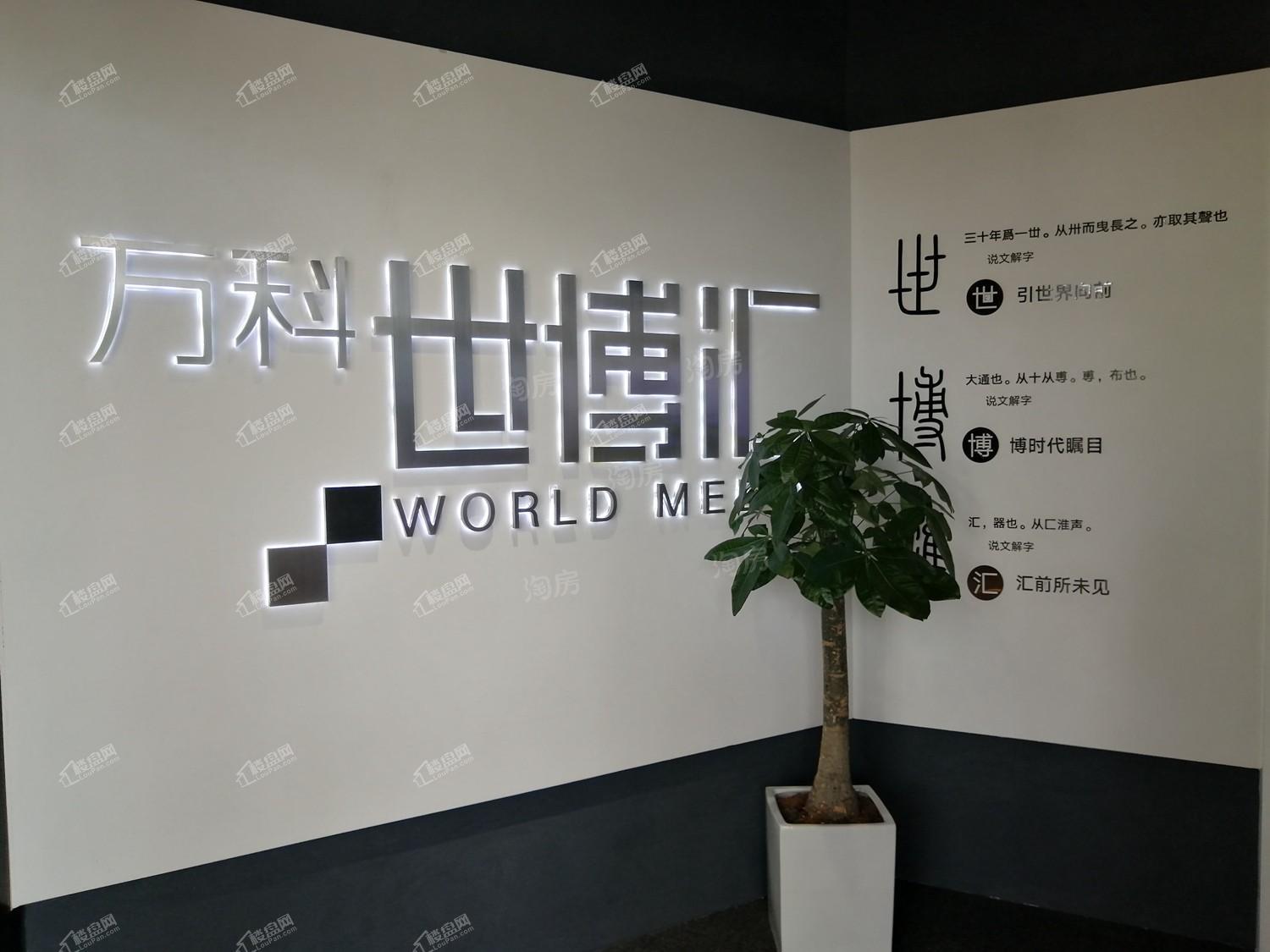 万科世博汇实景图