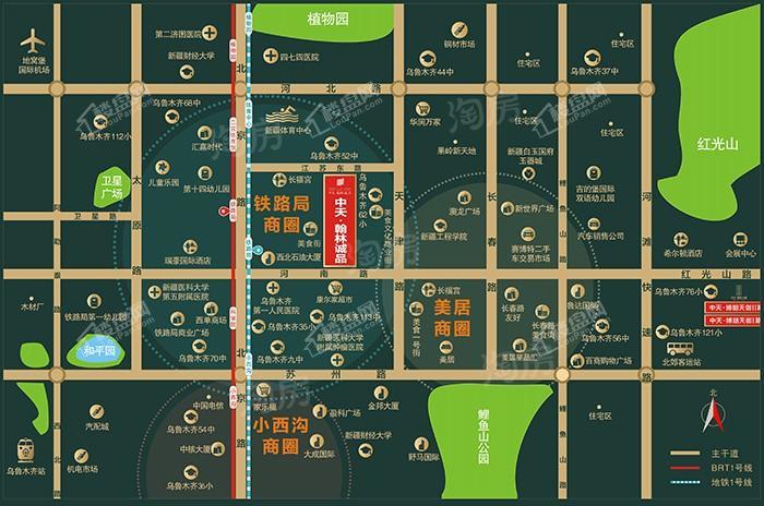 中天翰林诚品效果图