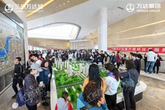 兰州万达城实景图