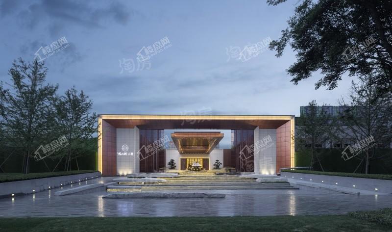 中铁阅山湖 云著实景图