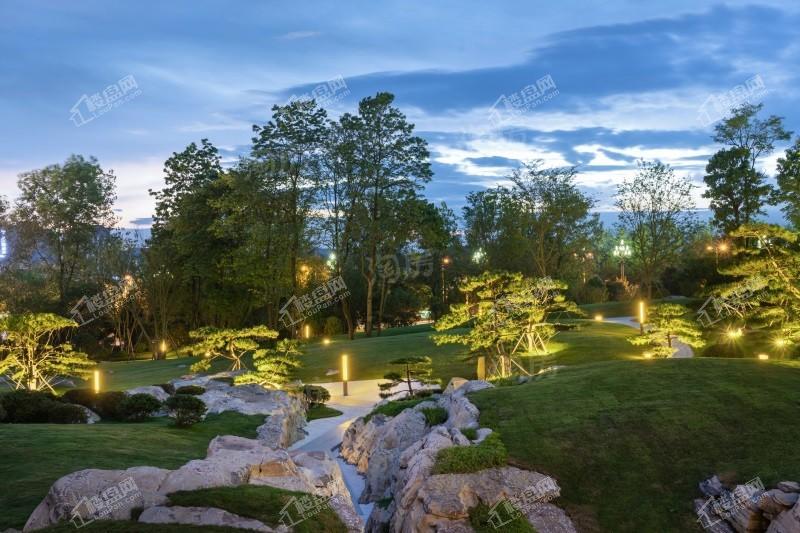 中铁阅山湖 云著实景图