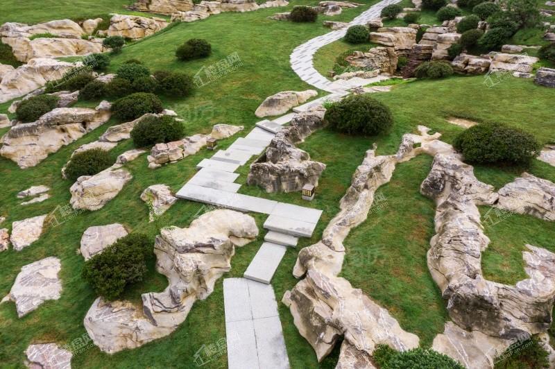 中铁阅山湖 云著实景图