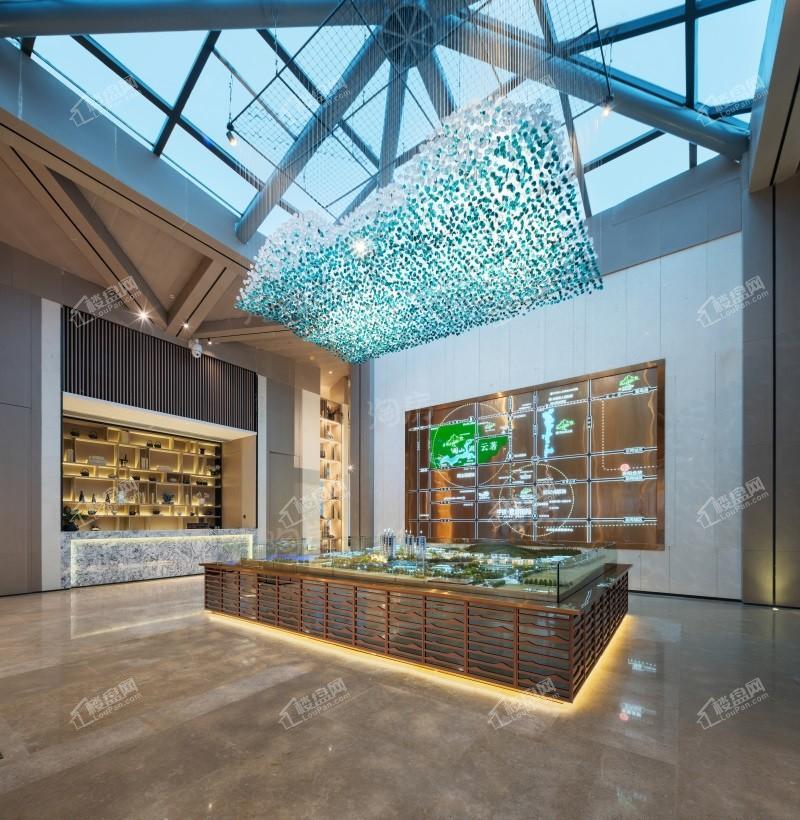 中铁阅山湖 云著实景图