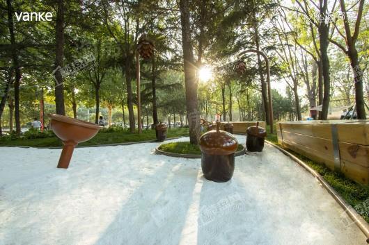 嘉实·万科公园都会实景图