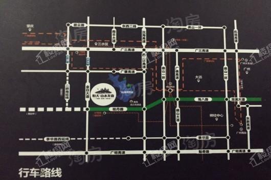 恒大山水龙盘位置图