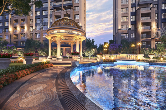 恒大江湾华庭效果图