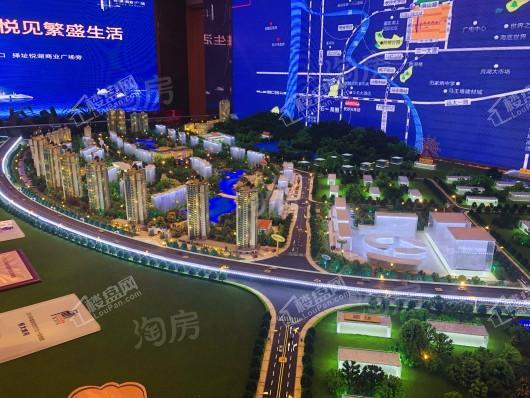 恒大悦湖商业广场实景图