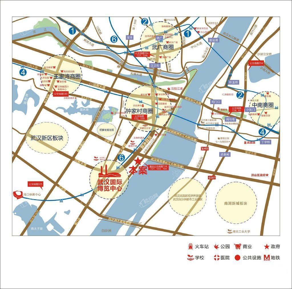 武汉恒大御景湾位置图