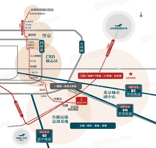 城市之光·东望位置图