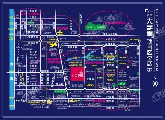 通宇科苑·大学里位置图
