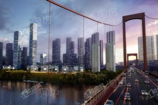 世茂锦绣长江W+效果图