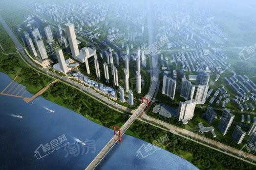 世茂锦绣长江W+效果图