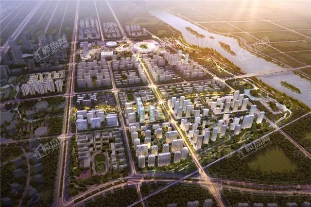 绿城西安全运村效果图