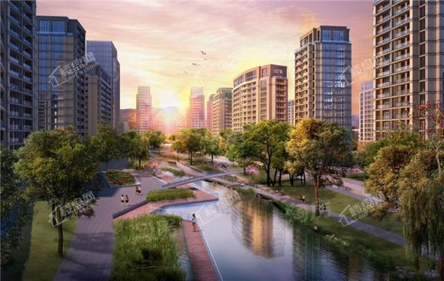 绿城西安全运村效果图