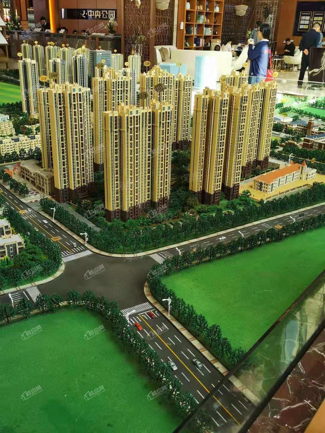 中交中央公园实景图