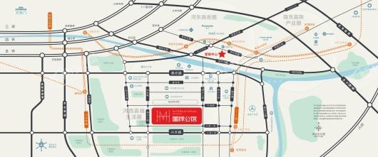 中国铁建·国际公馆位置图