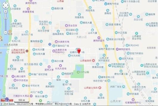 中国铁建·花语堂位置图