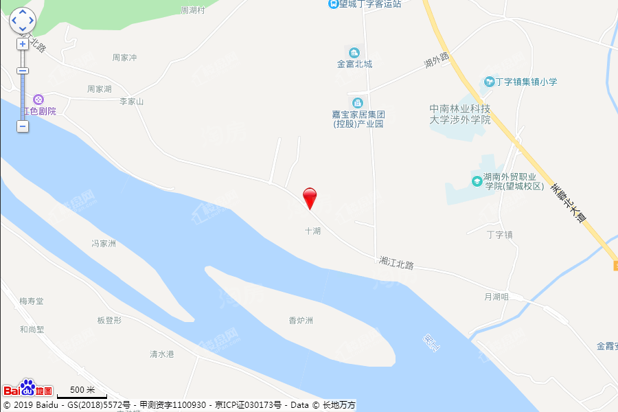 合能·湘江公馆位置图
