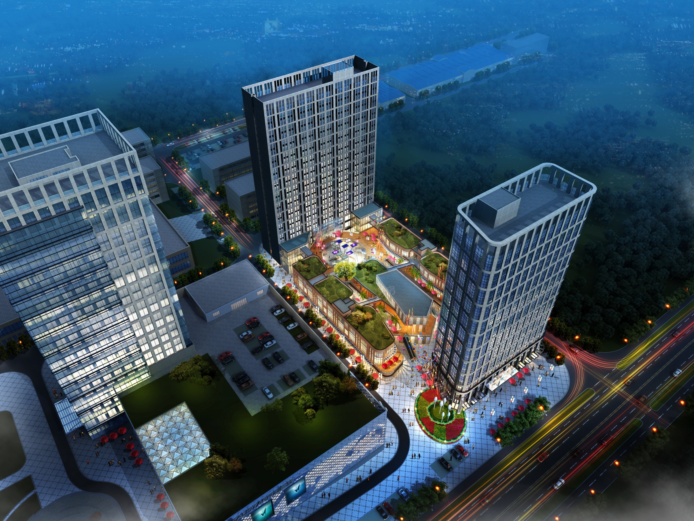 开利星空城市公馆效果图