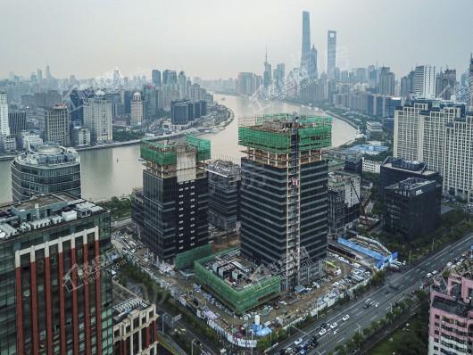 陆家嘴滨江中心实景图