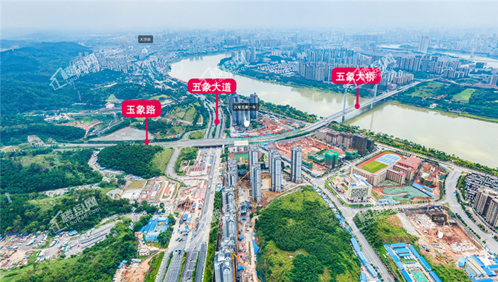 汉军冠江台实景图