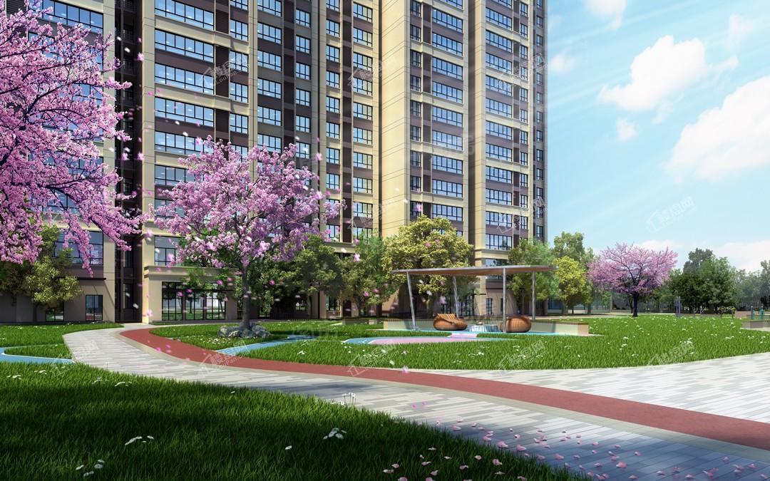 建工·清凉云晖实景图