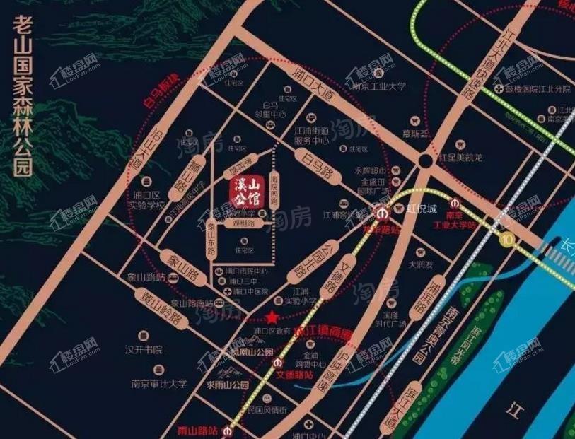 恒大溪山公馆位置图