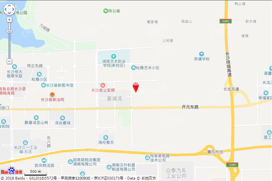 旭辉美的·东樾城位置图