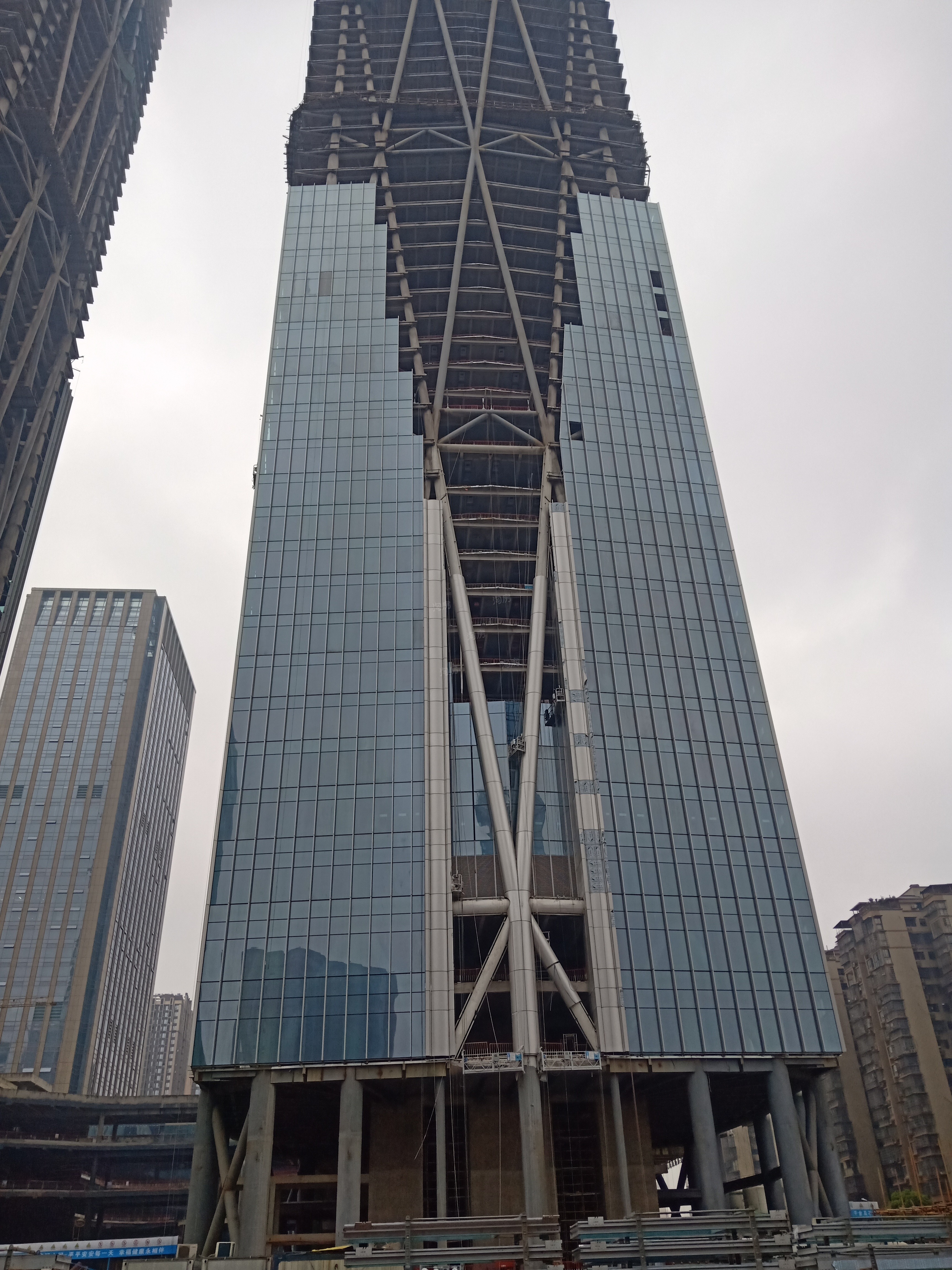 湘江财富金融中心实景图
