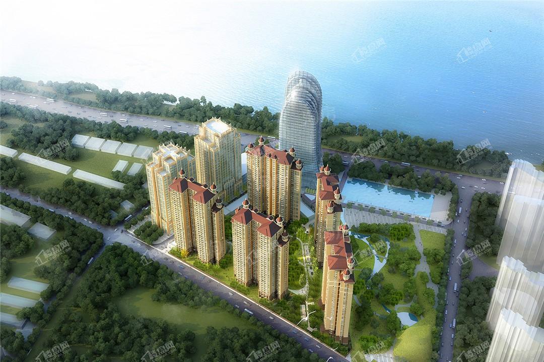 联泰滨江中心江寓效果图