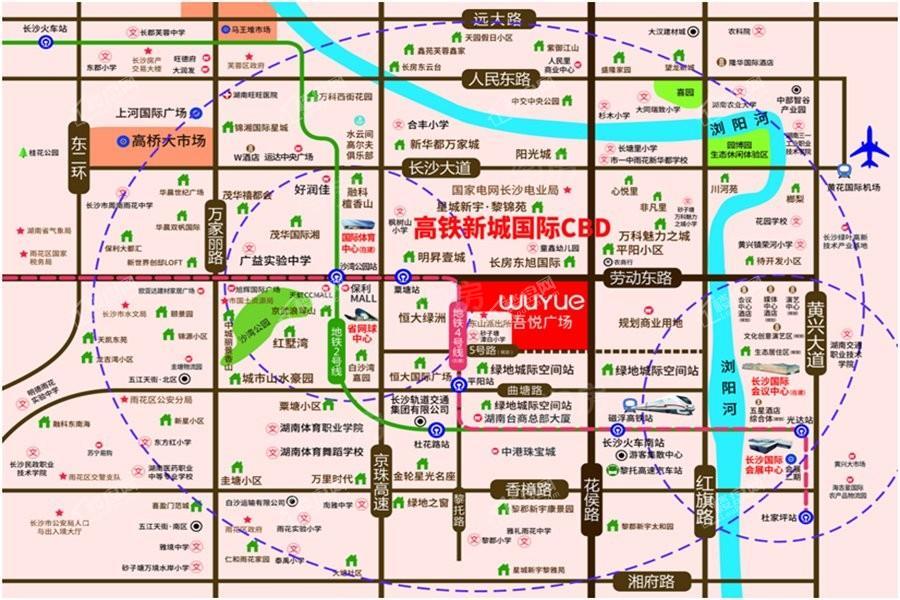2022年12月长沙保利大都汇均价12500元/㎡