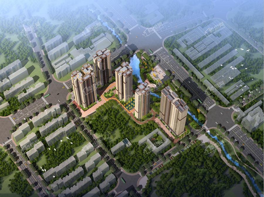 人和公园溪府效果图